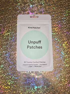 Kp-on25i Kind Patches Vegan Unpuff 30ct Digestive Comfort Fluid Balance