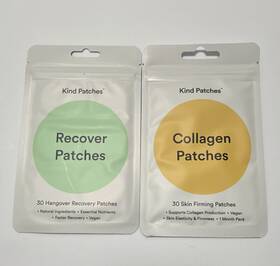 Kind Patches Kp-uk-on136 Recover And Collagen 2 Pack Bundle New Sealed 60 Count