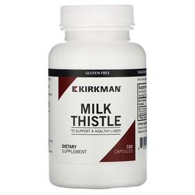 Kim-02049 Kirkman Labs Milk Thistle 100 Capsules