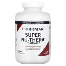 Kim02115 Kirkman Labs Super Nu-thera With Extra P5p 540 Tablets
