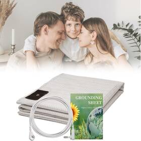 Klaslav 017890264966 Grounding Sheets With Silver Fiber Organic Cotton Cord Natural Heal