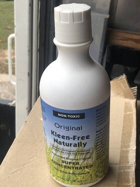 Kleen-free Naturally 036819005486 Unscented Concentrate 32 Fl Oz Enzyme Cleaner Solution And Multi-purp