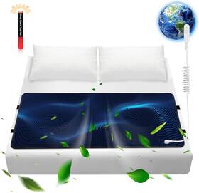 Knocoka 744110432602 Grounding Mat For Bed Sheets Mattress Pad With Cord King