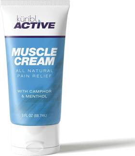 Kuribl 850016536532 Active Muscle Cream - All Natural Pain Relief 3 Fl Oz Tube