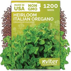 Kviter 850074691853 1200 Italian Oregano Seeds For Planting Origanum Vulgare - Green