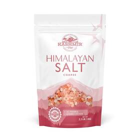 La Salt Co 744759983701 Kashmir 2.2 Lbs Coarse Pink Himalayan Pure Food Grade With 84