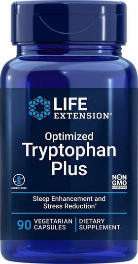 Life Extension 737870172192 Optimized Tryptophan Plus 90 Vegcap