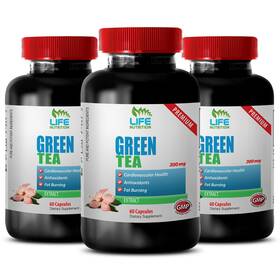 Life Nutrition 788619702606 Green Tea Cleanser - Extract 300mg Liver Cleanse And Detox 3b