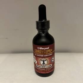 Lifecykel 793591581804 Cordyceps - Supports Energy And Stamina Liquid Extract