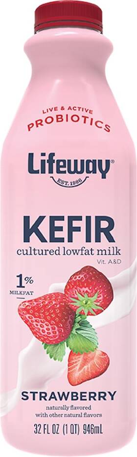 Lifeway 017077103329 Low Fat Kefir Probiotic Drink With 10g 32 Fl Oz Pack Of 1
