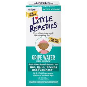 412277 Little Remedies Gripe Water Supplement Stomach Discomfort Relief 4 Oz Pack Of 2