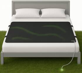 Living Llc 445046094027 Grounding Mat For Bed King/queen/full/twin - Earthing Pad Soft Brea