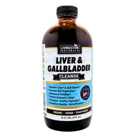 Livingston Natural Herbal Labs 850033925562 Liver And Gallbladder Cleanse By Plant-based 16oz