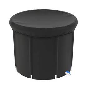 Ljg 717971904533 97gal Large Size Ice Bathtub With Cover For Adults Athletes Recovery Cold Water