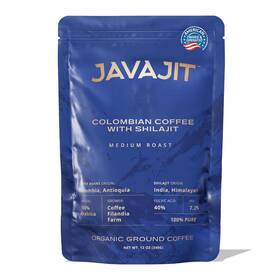 Llc 313053887864 Premium Organic Colombian Coffee With Himalayan Shilajit Medium Roast 16 Servings