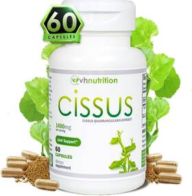 Llc 445051757702 Cissus Quadrangularis Bone And Joint Support Supplement 60 Capsules Promo