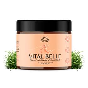 Lonvera 199284014046 Vital Belle Grass Fed Beef Organ Supplement For 60 Count Pack Of 1 Brown