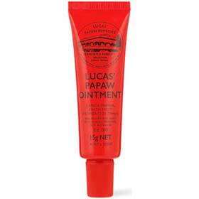Lucas Papaw 885880126558 Ointment 15g Tube With Lip Applicator Multi-purpose Balm Red