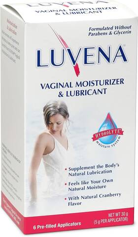 Luvena 728044850961 Moisturizer - Vaginal And Menopause 0.18 Ounce Pack Of 6