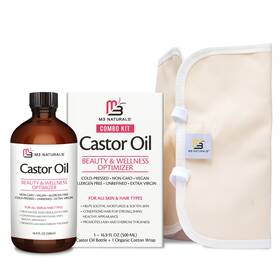 7n-2v0z-qndh M3 Naturals Castor Oil Organic Cold Pressed Hair Growth Eyebrow Eyelash
