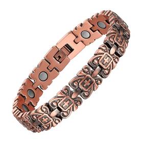 Magenergy 722024832640 Copper Magnetic Bracelet For Women Christian 99.9%