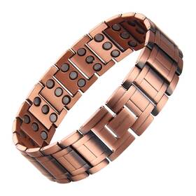 Men99.99 Magenergy 769638067778 3x Magnetic Copper Bracelet For Men99.99% Pure Brac