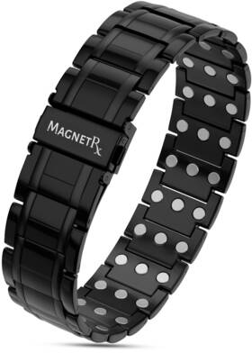 Magnetrx 850026912517 3x Strength Magnetic Bracelets For Men Effective Titanium Mens B