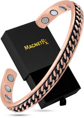 Magnetrx 850026912999 Copper Magnetic Bracelets Effective Pure Bracelet For Men And Wome
