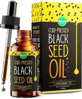 Maju Superfoods 313102665665 Black Seed Oil - 3 Times Tq Cold-pressed Travel Size 100% Turkish