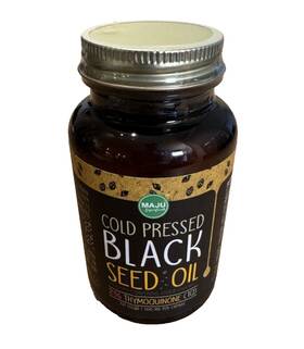 Maju Superfoods Llc 851870008098 Majus Black Seed Oil Capsules - Cold Pressed 2% 60 Count 500mg Pack Of 1