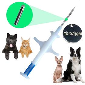 Mrt-14 Manruta Mrt-14/1/60 Iso Microchip For Dogs And Cats 1.4x8 Mm Scannable White