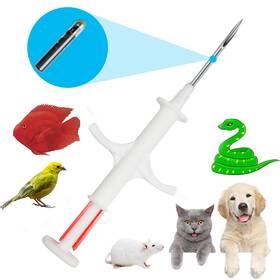 Red-1 Manruta Red-1/5/10/20/60 Microchip For Dogs And Cats 1.25 Mm Dia 7 Length 16 Gauge