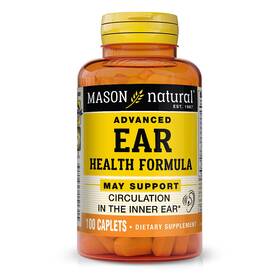 Amk08726900000 Mason Natural Inch Advanced Ear Health Supplement 33day Supply 100 Caplets For Circulation