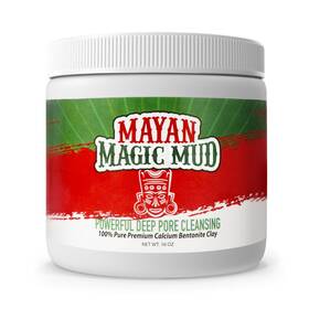 I0094511 Mayan Magic Mud Powerful Deep Pore Cleansing Calcium Bentonite Clay - 1 Lb