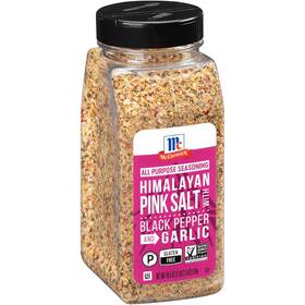 Mccormick 052100048833 Himalayan Pink Salt With Black Pepper And 18.5 Ounce Pack Of 1