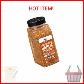 Mccormick 052100048864 Garlic And Onion Black Pepper Sea Salt All Purpose Seasoning 14
