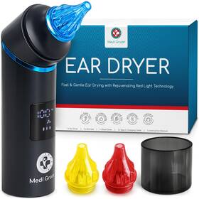 Edr01 Medi Grade Ear Dryer - Portable Rechargeable Cleaning And Drying Device Wit