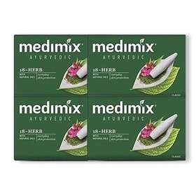 Medimix 744110717365 Herbal Handmade Ayurvedic Classic 18 Herb Soap For Healthy And Clear Ski