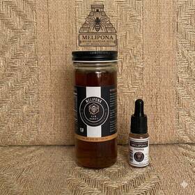 Melipona Bee Raw Honey 403394164304 Stingless Jar 4 Floz / Free One 15 Ml Dropper With