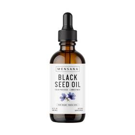 Mensana 199284222199 Black Seed Oil 4 Oz - 47 Servings Cold-pressed Virgin Nigella Sati
