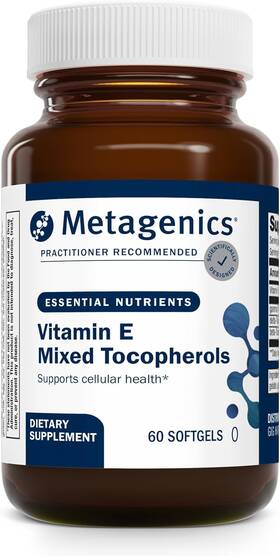Ec007 Metagenics Vitamin E Mixed Tocopherols - Tocopherol Blend High