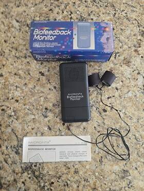 Micronta 63-664 Vintage Biofeedback Monitor