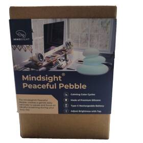 Mindsight 850030470072 Peaceful Pebble Guided Visual Meditation Tool For Mindfulness Anxiety Relief