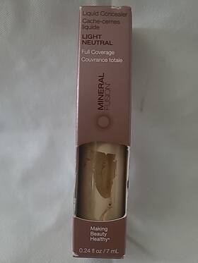 Mineral Fusion 840187703895 - Concealer Light Neutral 1 Each-.24 Fz