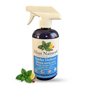 19051 Mint Naturals Lot#19051 Spider Repellent Spray 16oz Organic Peppermint Oil By