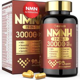 Molorik Pure 705353765025 19 In 1 Nmnh Dihydronicotinamide Mononucleotide 1000mg Per Serving Nad Supple