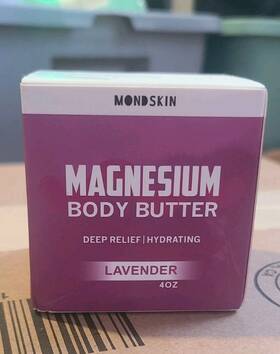 Mondskin 791545625604 Magnesium Body Butter - Lotion Alternative With Shea And Lavender