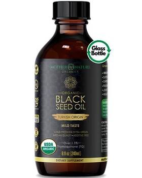 Mother Nature Organics Superfoods For Organic Living 758710498791 Usda Black Seed Oil Cold Pressed Unrefined And Vegan Ni