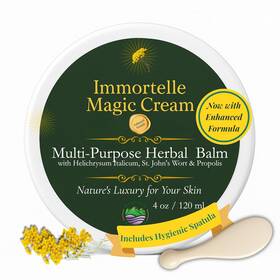 Mountain Pastures 445022185138 Immortelle Magic Cream Handmade European Herbal Balm Enha