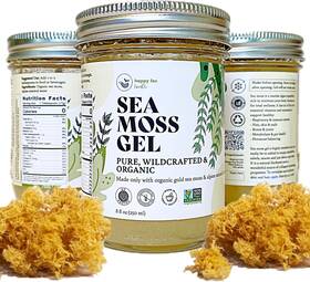 Movement 445030858895 3x Seamoss With Dried Seaweed Superfood Organic 100% Moss Multi Gel